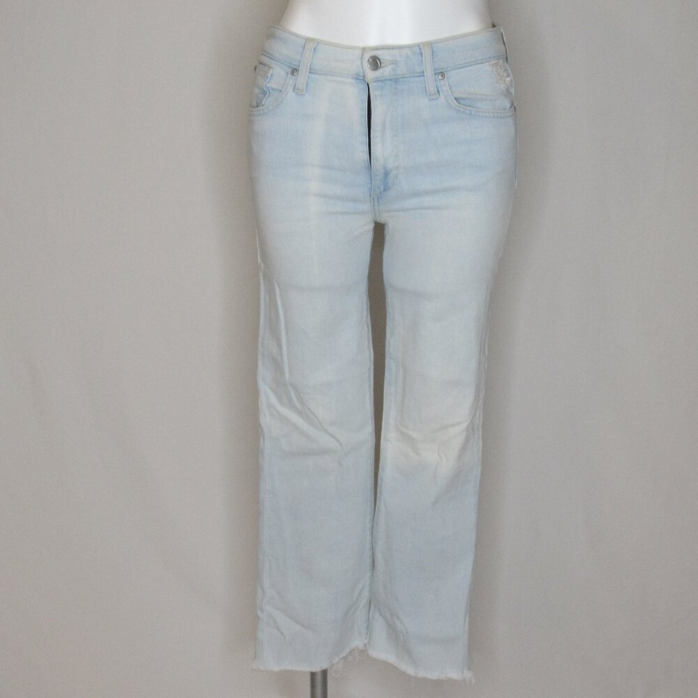 Joe's Jeans Blue High Rise Cropped Boot Distressed THE CALLIE 26" Women's 27